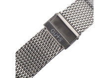 CT02-07(38mm) 全拋光銀色錶殼&amp;網狀錶帶