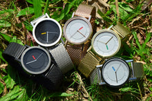 CT02-10(38mm) Matt Black with Black Mesh Band