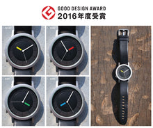 CT02-02S(33mm) 霧面銀色噴砂保護套配黑色義大利真皮